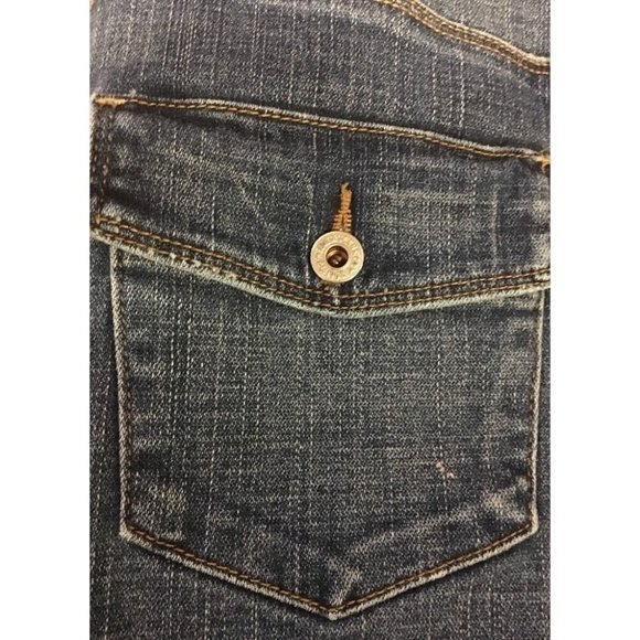 Ralph Lauren Polo Jeans Justine Denim Stretch Skirt Womens W29 Used - Picture 12 of 12